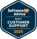 Software Advice Best Customer Support 2025